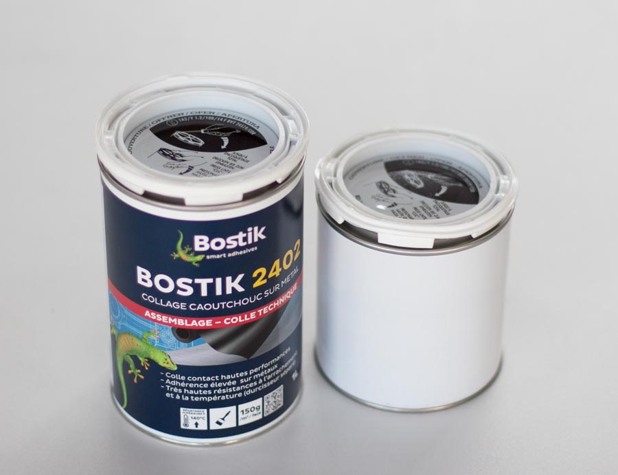 Colles Néoprène et PVC - Bostik bi composant liquide
