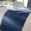 tissu pvc bleu marine